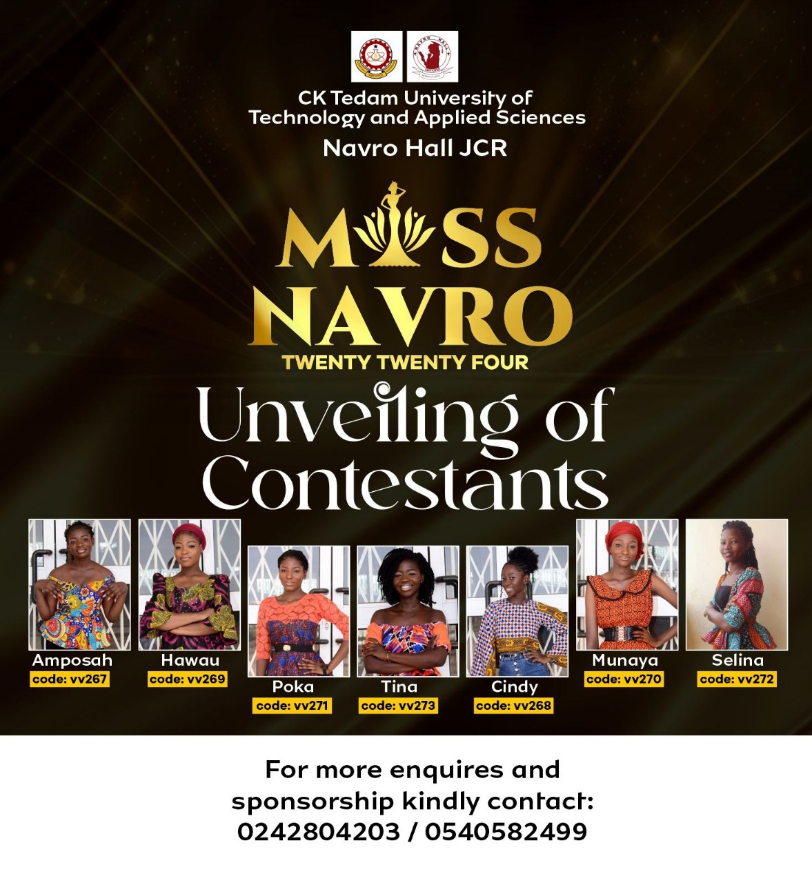 Miss Navro Hall 2024